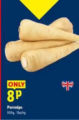 Lidl Parsnips offer