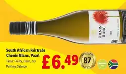 Lidl South African Fairtrade Chenin Blanc, Paarl offer