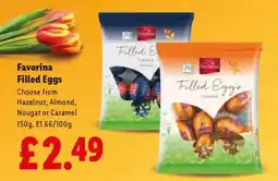 Lidl FAVORINA Filled Eggs offer