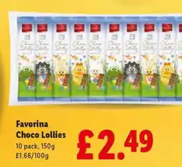 Lidl Favorina Choco Lollies offer