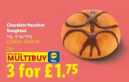 Lidl Chocolate Hazelnut Doughnut offer