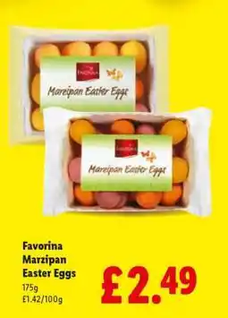 Lidl FAVORINA Marzipan Easter Eggs offer