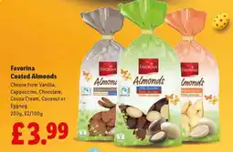 Lidl Favorina Coated Almonds offer