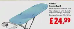 Lidl Vileda Ironing Board offer
