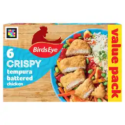 Iceland Birds Eye 6 Crispy Tempura Battered Chicken Breast Steaks 510g offer