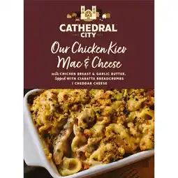 Iceland Cathedral City Our Chicken Kiev Mac & Cheese 400g offer