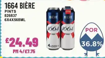 Bestway 1664 BIÈRE Pints offer