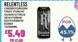 Bestway RELENTLESS Cherry/origin/ fruit punch/ guava/citrus offer
