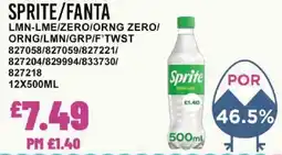 Bestway SPRITE/FANTA Lmn-lme/zero/orng zero/ orng/lmn/grp/f'twst offer