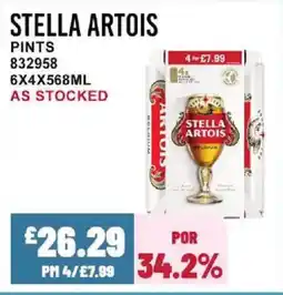 Bestway STELLA ARTOIS Pints offer