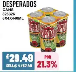 Bestway DESPERADOS Cans offer