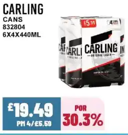 Bestway CARLING Cans offer