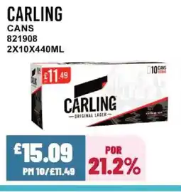 Bestway CARLING Cans offer