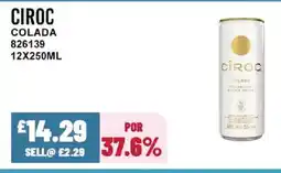 Bestway CIROC Colada offer