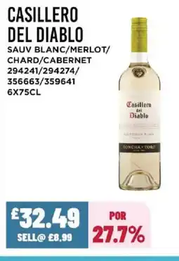 Bestway CASILLERO DEL DIABLO Sauv blanc/merlot/ chard/cabernet offer