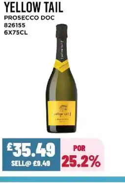 Bestway YELLOW TAIL Prosecco doc offer