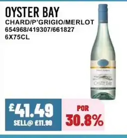 Bestway OYSTER BAY Chard/p'grigio/merlot offer