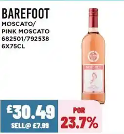 Bestway BAREFOOT Moscato/ pink moscato offer