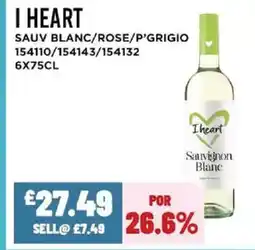 Bestway I HEART Sauv blanc/rose/p'grigio offer