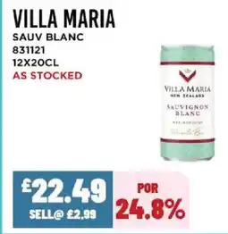 Bestway VILLA MARIA Sauv blanc offer