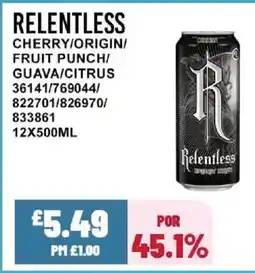 Bestway RELENTLESS Cherry/origin/ fruit punch/ guava/citrus offer
