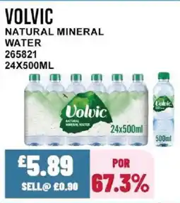 Bestway VOLVIC Natural mineral water offer