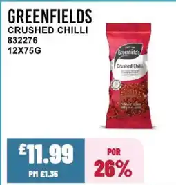 Bestway GREENFIELDS Crushed chilli offer