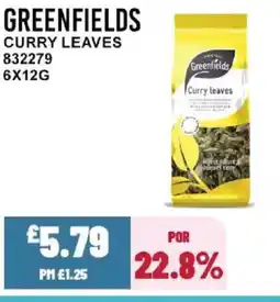 Bestway GREENFIELDS Curry leaves offer
