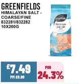 Bestway GREENFIELDS Himalayan salt - coarse/fine offer
