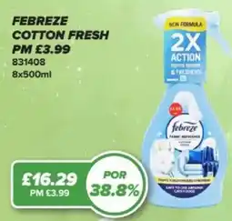 Bestway FEBREZE Cotton fresh offer