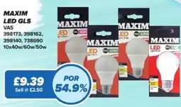 Bestway Maxim led gls offer