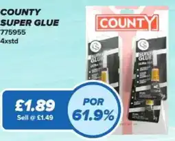 Bestway County super glue offer