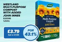 Bestway Westland multi-purpose compost with added john innes offer