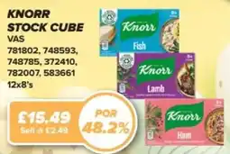 Bestway Knorr stock cube offer