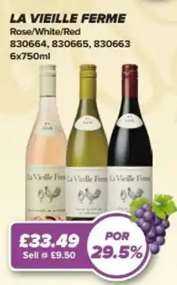 Bestway LA VIEILLE FERME Rose/White/Red offer