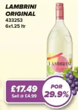 Bestway Lambrini original offer