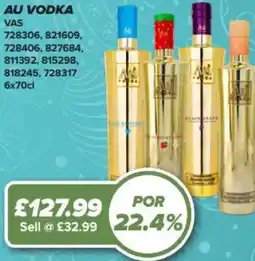 Bestway AU Vodka offer