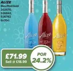 Bestway ALIZE Bleu/Red/Gold offer