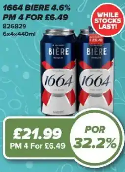 Bestway 1664 BIERE 4.6% offer