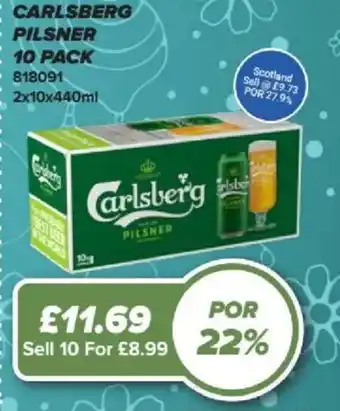 Bestway Carlsberg pilsner offer