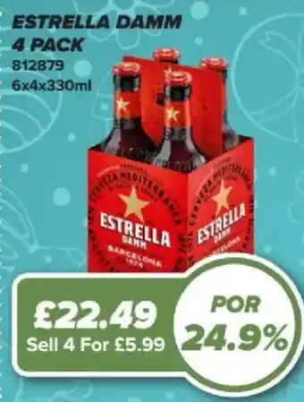 Bestway Estrella damm offer