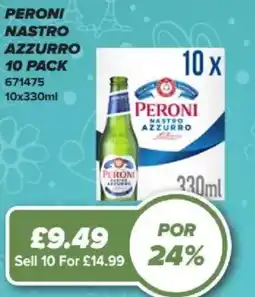 Bestway PERONI NASTRO AZZURRO offer