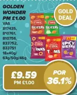 Bestway Golden wonder offer