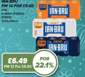 Bestway IRN-BRU offer