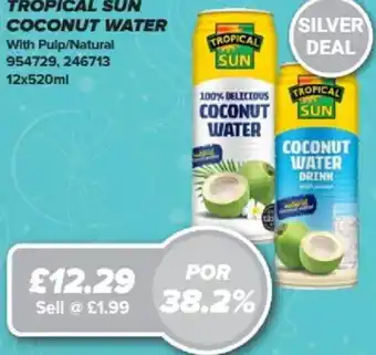 Bestway Tropical sun coconut water offer