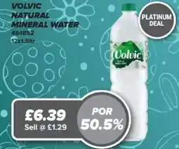 Bestway Volvic natural mineral water offer