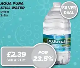 Bestway Aqua pura still water offer