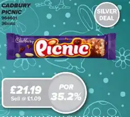 Bestway CADBURY Picnic offer