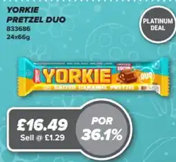 Bestway Yorkie pretzel duo offer
