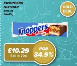 Bestway Knoppers nutbar offer
